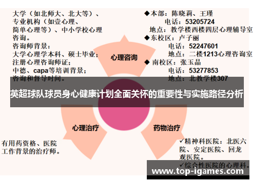 英超球队球员身心健康计划全面关怀的重要性与实施路径分析 英超球队球员身心健康计划全面关怀的重要性与实施路径分析